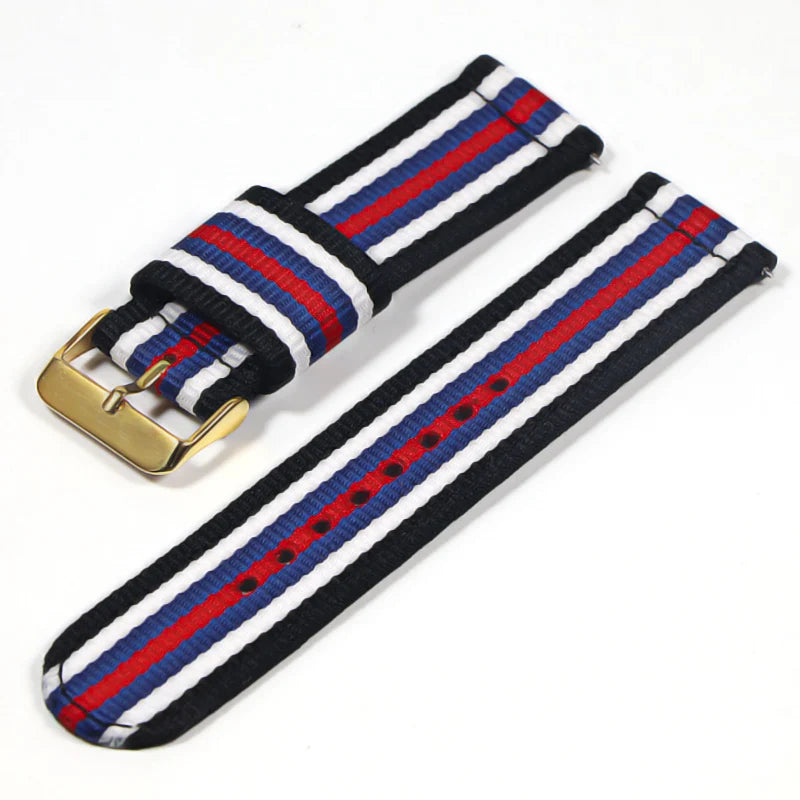 22mm Nylon watch strap For Samsung Galaxy watch 46mm 42mm Active2 Active1 Gear S3 frontier Sports nylon bang