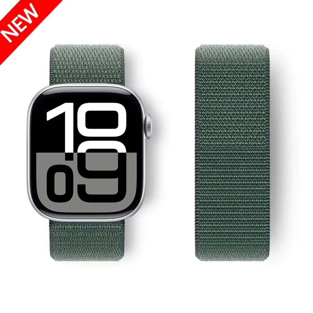 band For Apple Watch 11 band 10 8 9 7 6 5 SE Ultra 3 49mm 46mm Apple Watch 44mm 42mm 45mm 41mm 40mm Sport Loop band Correa wristband