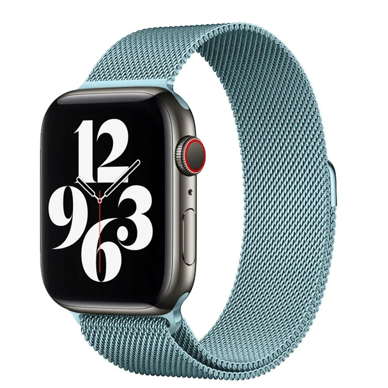 Milanese Loop for Apple Watch band 44mm 40mm 45mm 41mm 42mm 38mm 44mm band Ultra 2 49mm metal band Apple Watch Series 9 8 7 6 SE 5 4 3