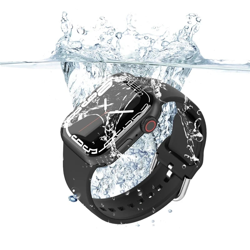 Silicone band For Apple Watch band 49mm 44mm 40mm 46mm 42mm 41mm 45mm Classic Buckle band Apple Watch 11 10 9 8 7 6 5 SE Ultra 3