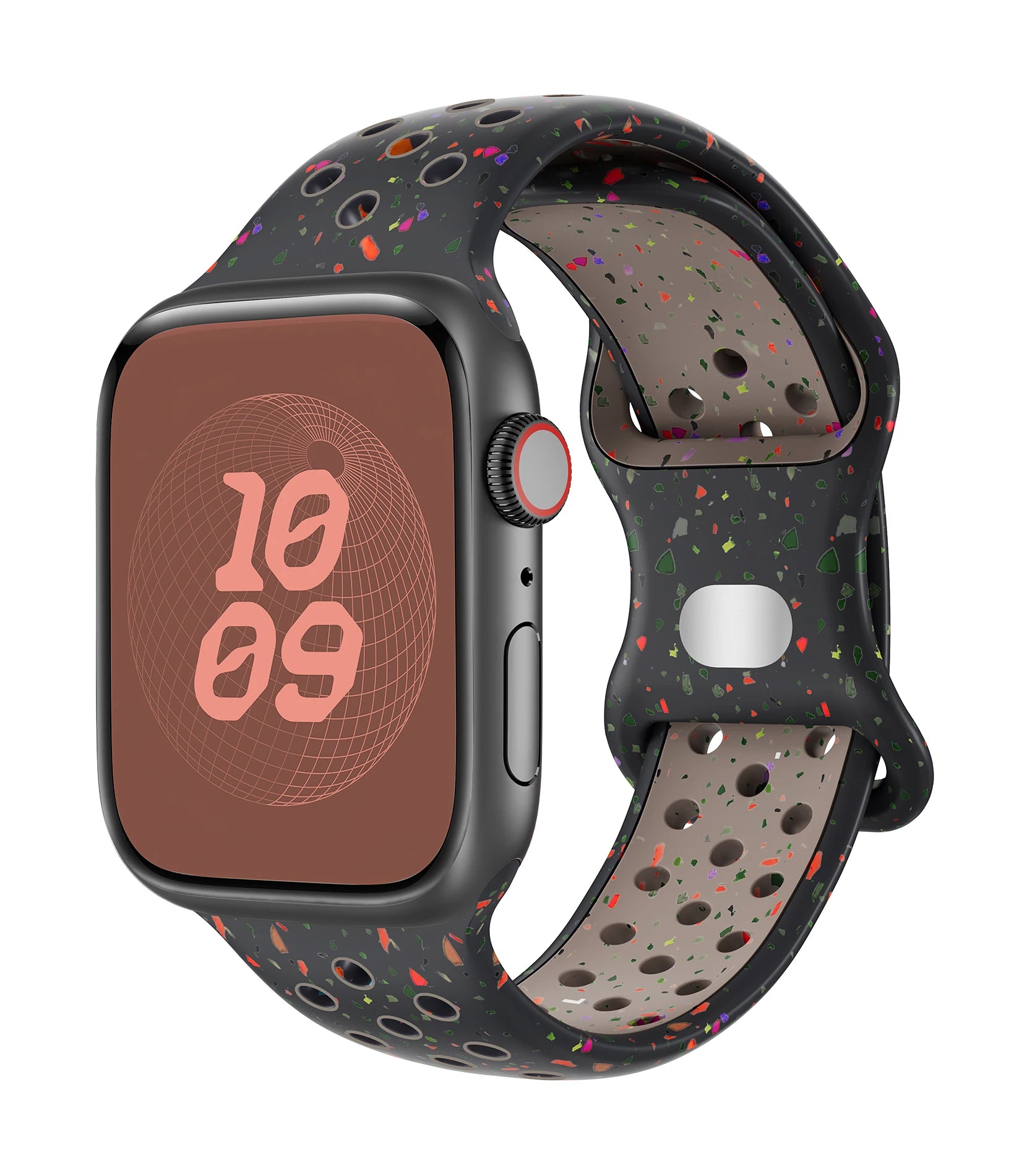 Silicone band for Apple Watch band 40mm 41mm 45mm 44mm 46mm 49mm 42mm Breathable band Apple Watch Series 11 10 9 8 SE 3 Ultra 2