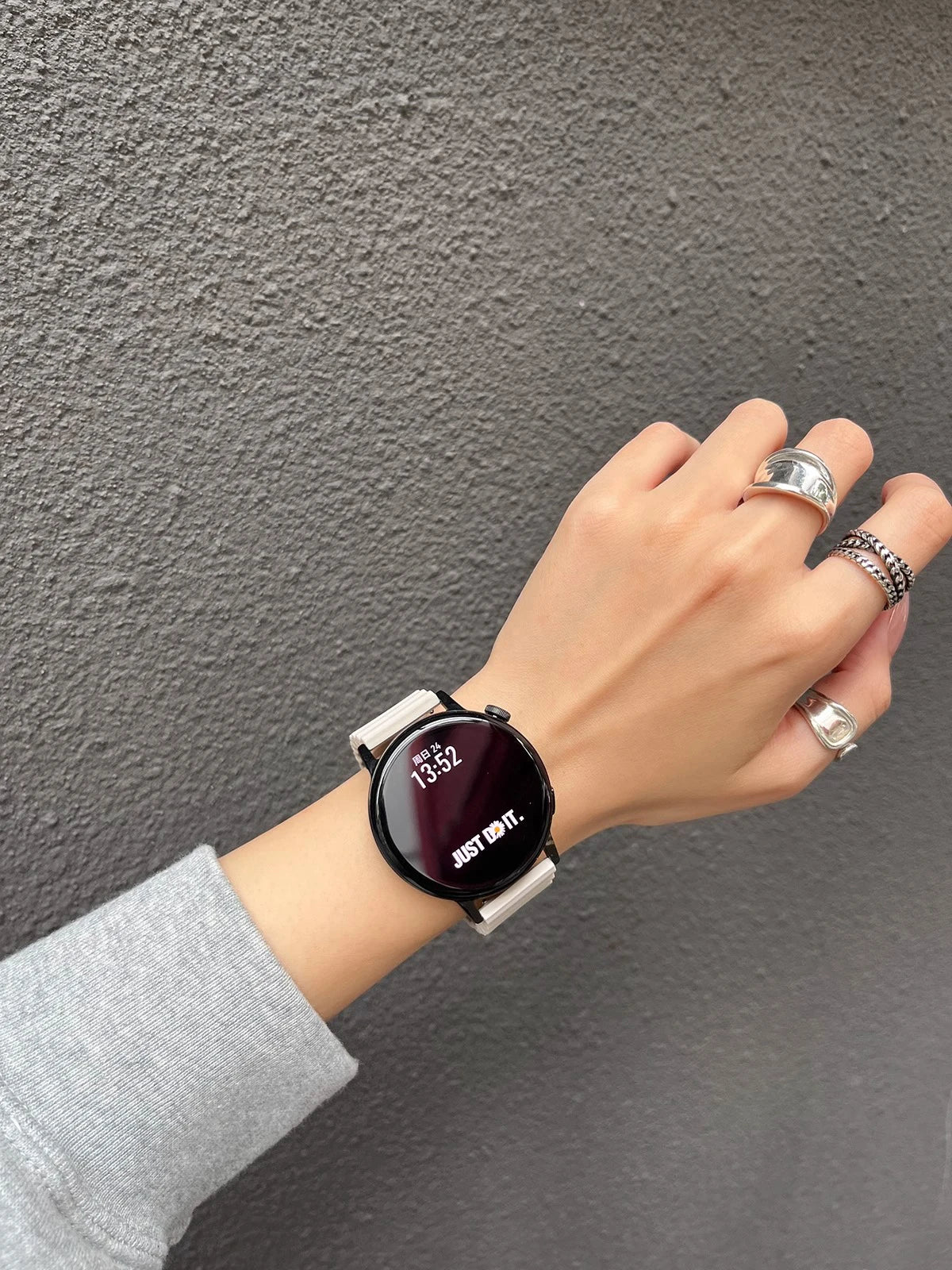 Ocean Silicone Loop Strap For Samsung Galaxy Watch 7 6 5 40mm 44mm Adjustable Bracelet Watchband For Galaxy 4 6 Classic 20/22mm