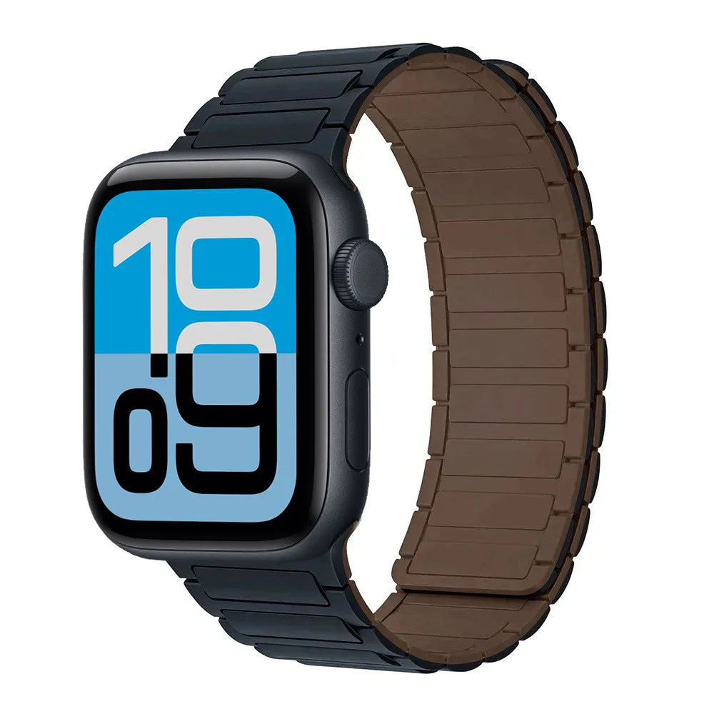 Magnetic Silicone band for Apple Watch band Ultra 3 2 1 49mm 11 10 46mm 42mm band Apple Watch 9 8 7 6 5 4 SE 45mm 41mm 44mm 40mm