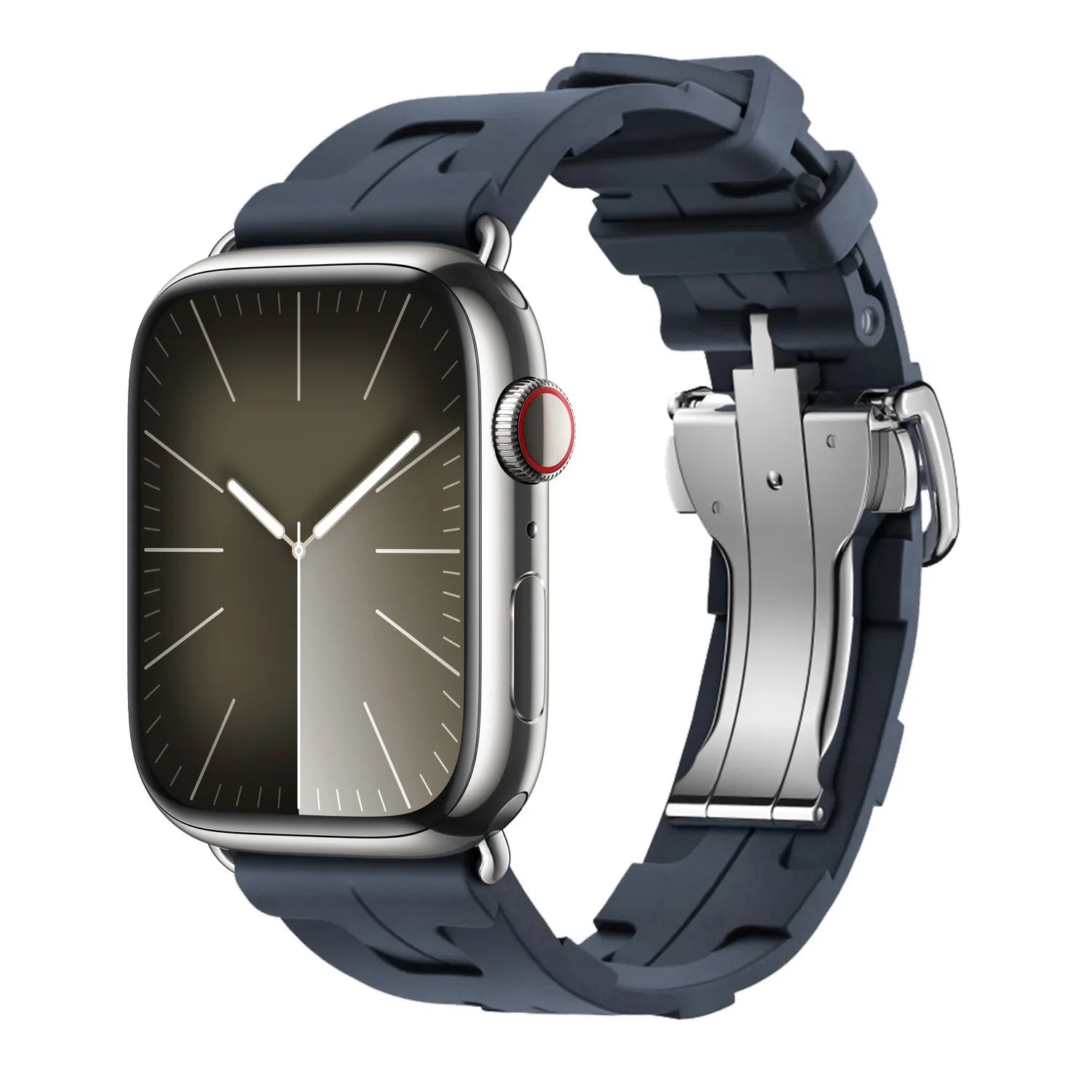 Kilim Single Tour band For Apple Watch band 45mm 44mm 41mm 38mm Folding Buckle Silicone band Apple Watch 10 46mm 42mm Ultra 2 49mm