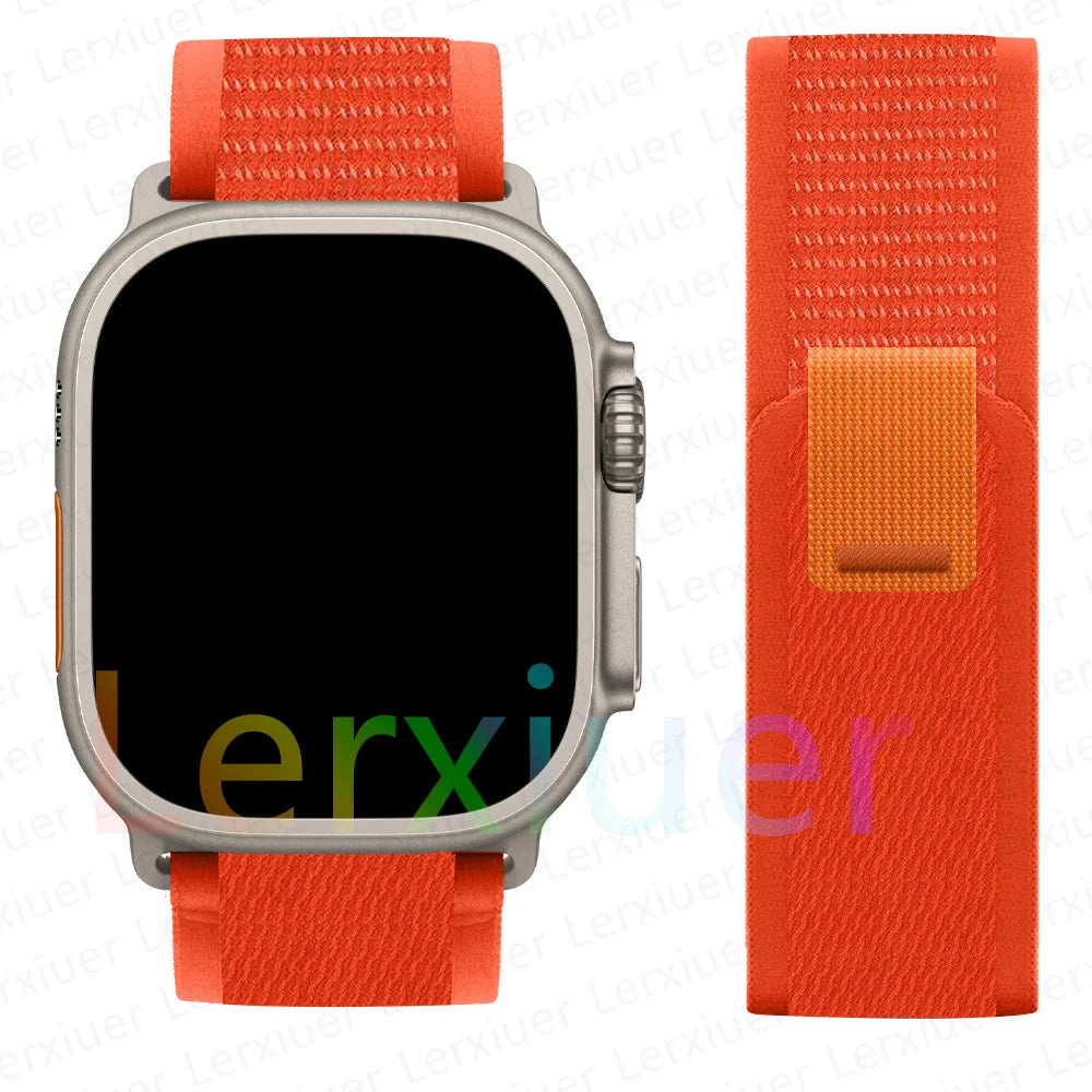 Trail loop band for Apple Watch Ultra 2 band 49mm 44mm 45mm 40mm 41mm 46mm 42mm 45mm 44mm band Apple Watch Series 10 SE 9 8 7 6 5