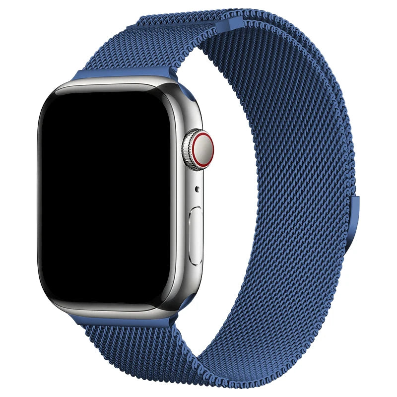 Milaness Magnetic band for Apple Watch Ultra band 49mm 46mm 45mm 44mm 41mm 40mm metal band for Apple Watch 11 10 9 8 7 6 5 4 SE