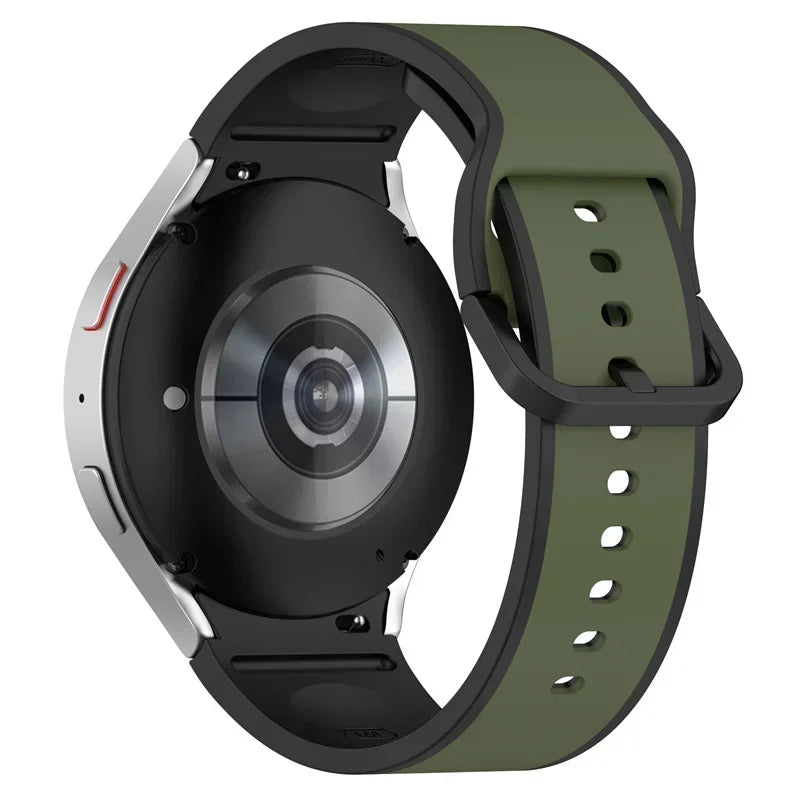 Official 1:1 Strap for Samsung Watch 6/5/4 44mm 40mm Watch5 Pro 45mm Bespoke Edition Sport 20mm Band Galaxy 6 Classic 43mm 47mm