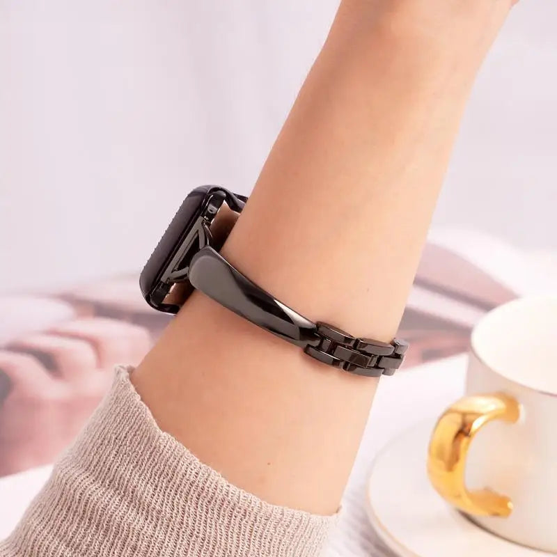 Starlight band For Apple Watch Ultra 3 2 1 Series 11 10 9 SE 3 metal band Apple Watch 46mm 49mm 41mm 45mm 40mm 42mm 44mm Women band