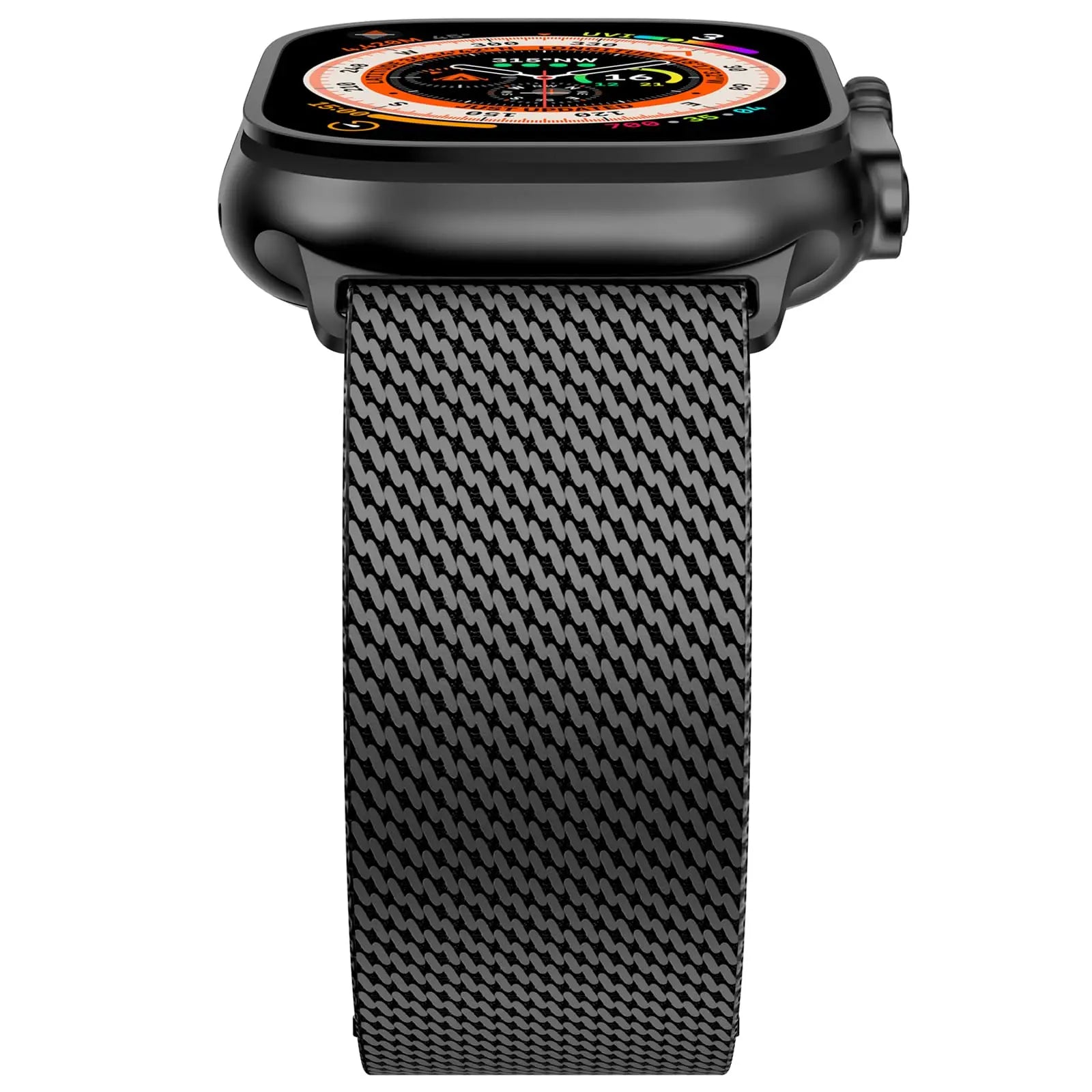 Milanese Mesh Loop for Apple Watch band 49mm 46mm 45mm 44mm 42mm Stainless Steel metal band for Apple Watch Series 10 9 8 7 Ultra 2