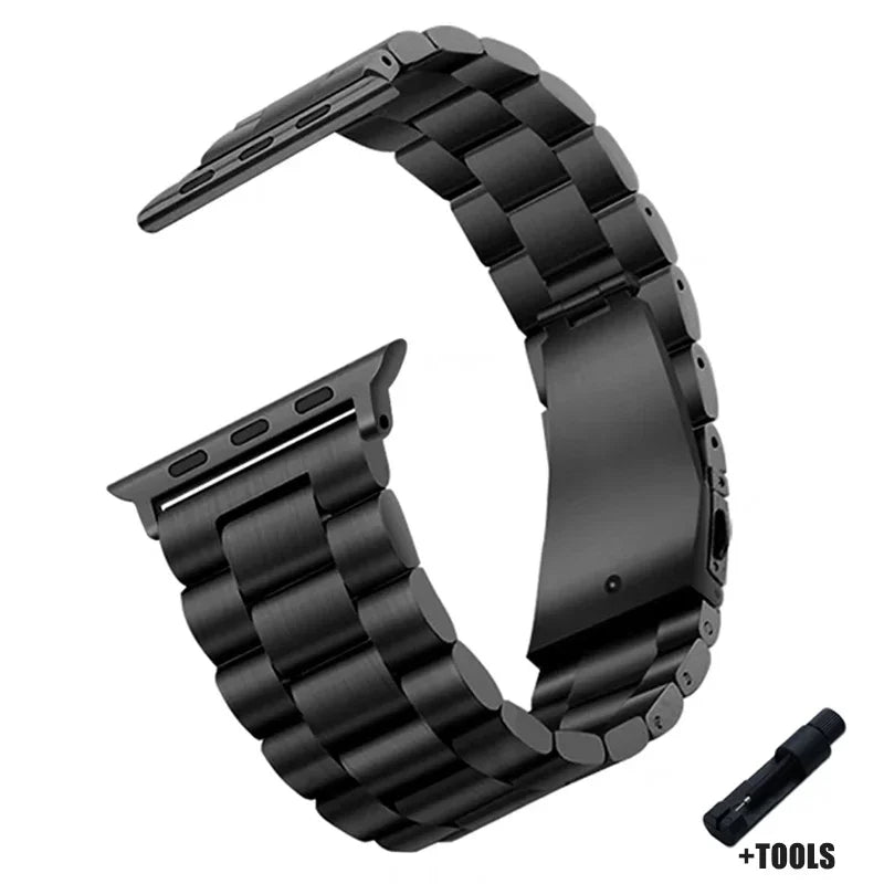 Stainless Steel band for Apple Watch band Ultra 2 49mm 46mm 45mm 41mm 44mm 42mm metal band Apple Watch Series 10 9 8 7 SE 6 5 4