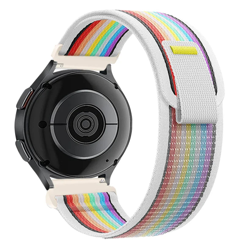 20mm 22mm Trail Nylon Strap for Huawei Watch 5/4/GT5/4 Pro 46mm Samsung Galaxy Watch 7 6 5 4 Sports Bracelet Amazfit Balance/GTR