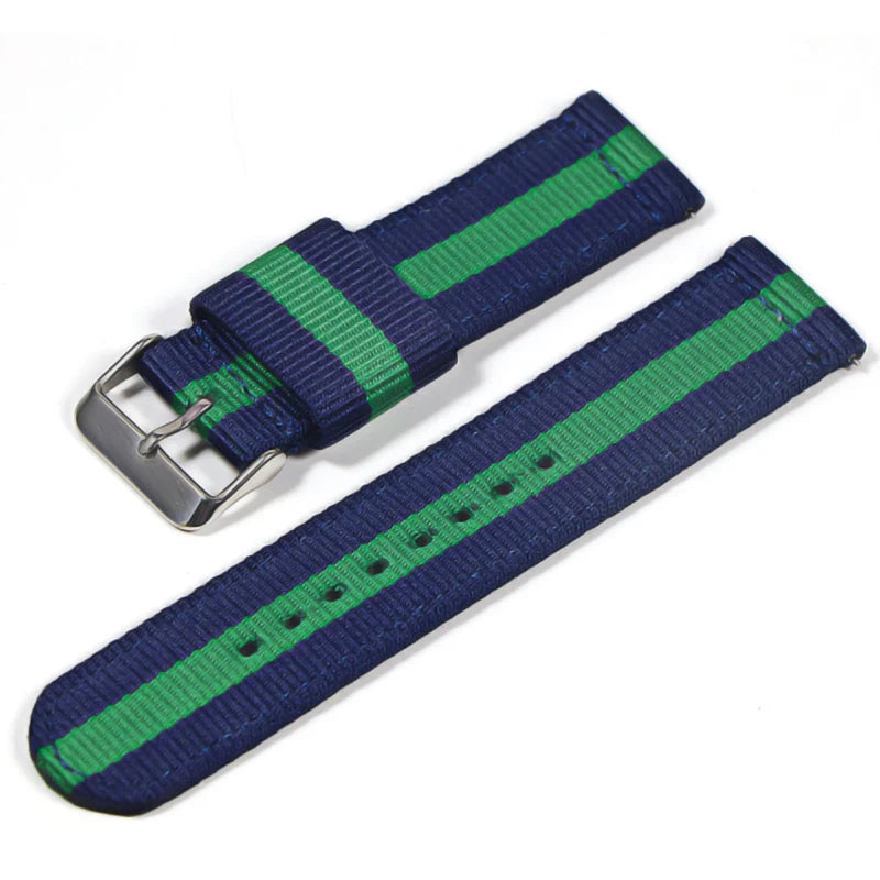 22mm Nylon watch strap For Samsung Galaxy watch 46mm 42mm Active2 Active1 Gear S3 frontier Sports nylon bang