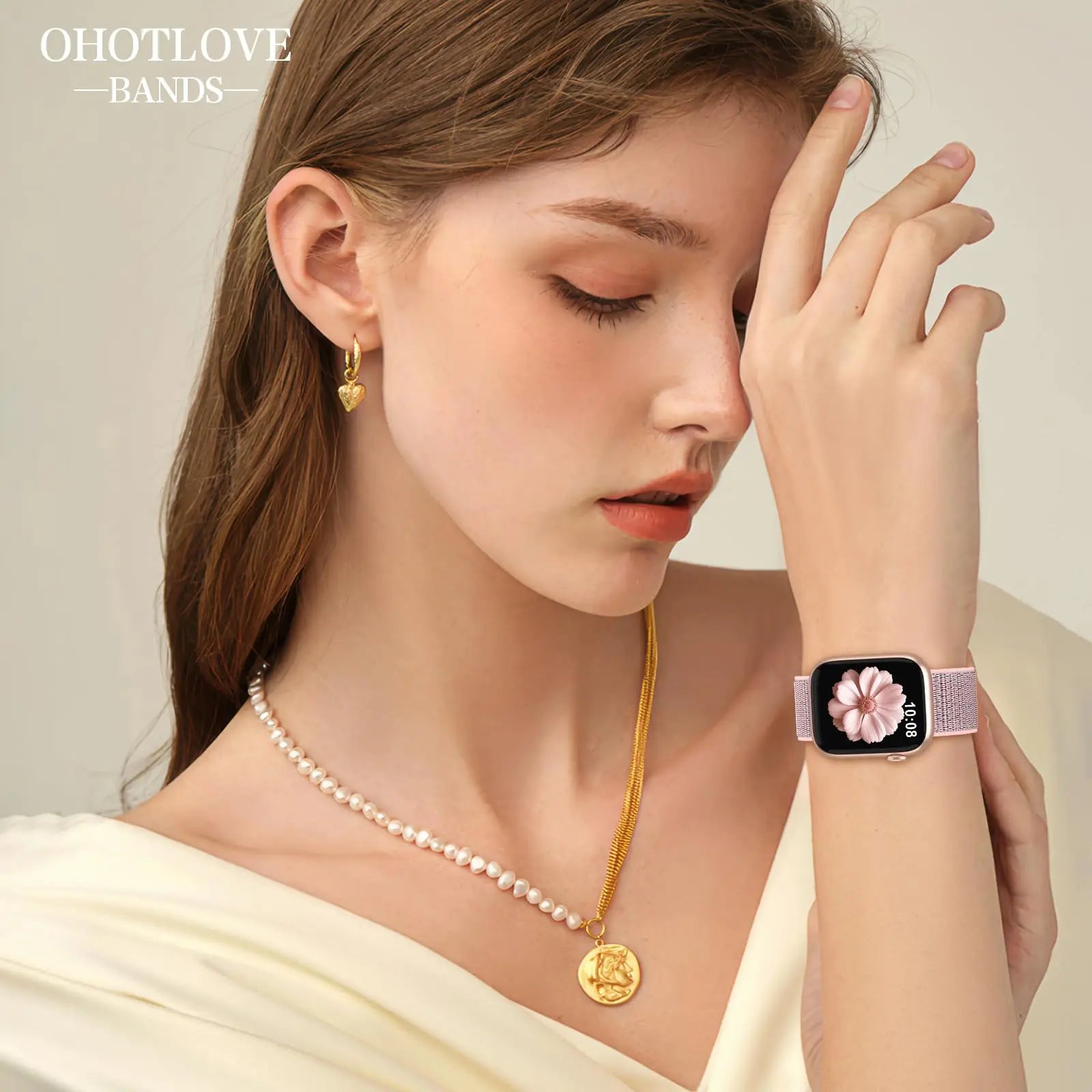 Nylon Loop band for Apple Watch band 46mm 40mm 41mm 42mm 44mm 45mm 38mm Adjust band for Apple Watch Ultra 49mm 8 7 6 SE 5 4 Band