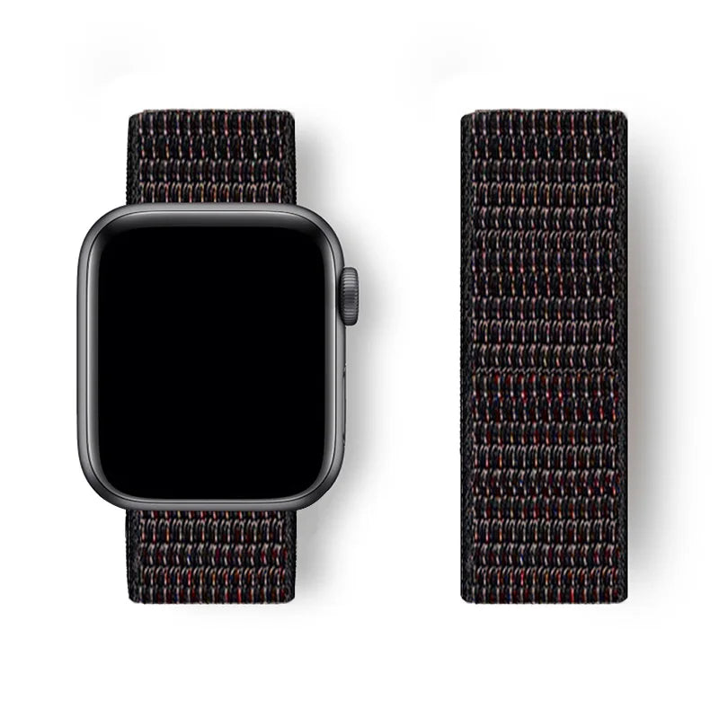 band For Apple Watch 11 band 10 8 9 7 6 5 SE Ultra 3 49mm 46mm Apple Watch 44mm 42mm 45mm 41mm 40mm Sport Loop band Correa wristband