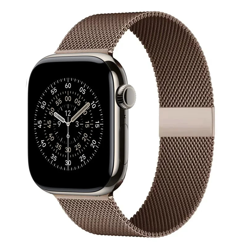Milanese loop For Apple Watch band 38mm 45mm 44mm 40mm 41mm 42mm 46mm band Apple Watch Series 11 10 8 7 6 5 4 SE 9 Ultra 2 3 49mm