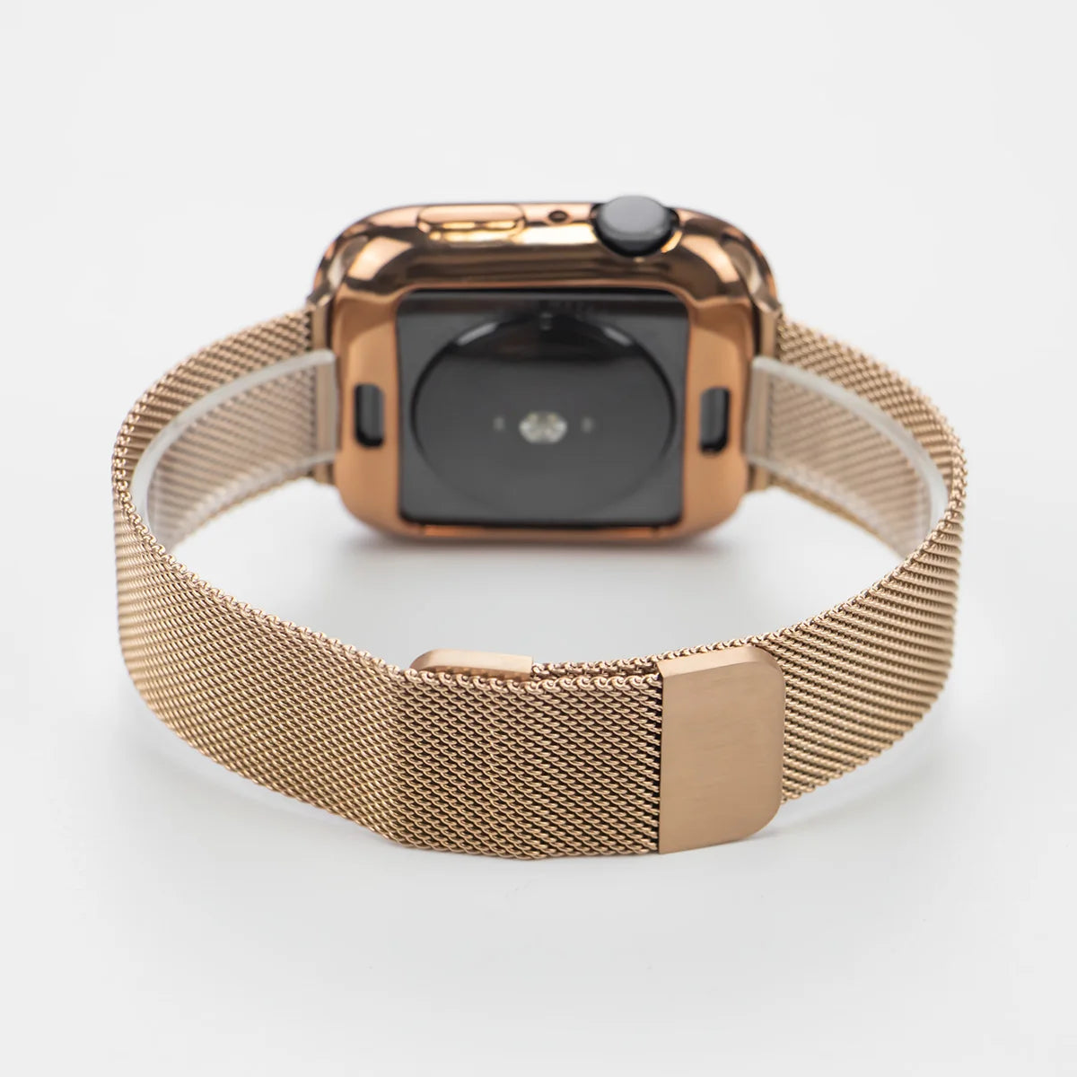 Milanese Case+band for Apple Watch band 9 8 7 6 SE 5 4 49mm 45mm 41mm 40mm 44mm 42mm watch band For Apple Watch Series 10 Correa 46mm