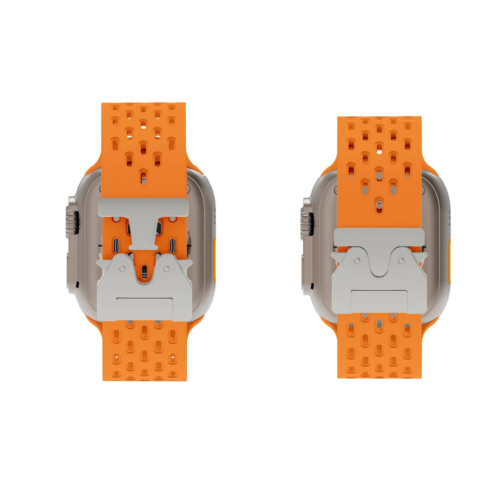 Breathe Silicone band for Apple Watch band 10 46mm 44mm 45mm 42mm Correa for Apple Watch Series 10 9 8 7 6 5 4 SE Ultra 2 49mm band