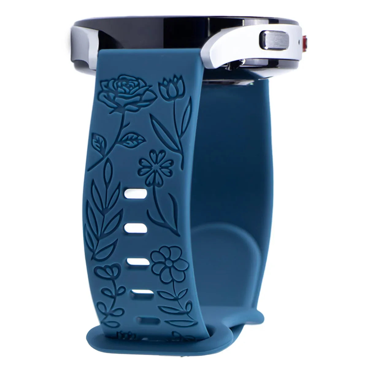 Prints Design Strap for Samsung Galaxy Fit 3 Watch Band Silicone Engraving Bracelet for Samsung Galaxy Fit3 Floral Wristband