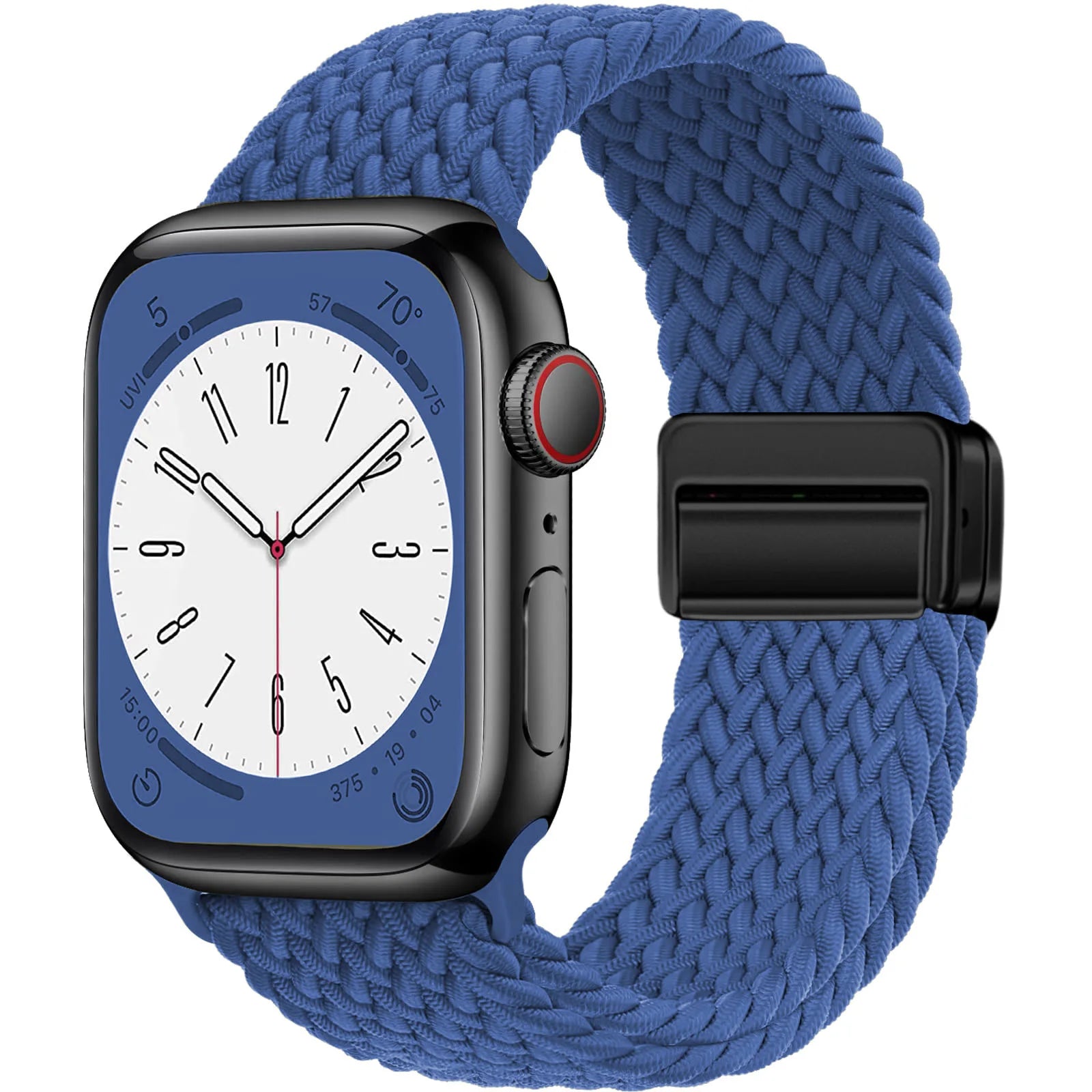 Braided band For Apple Watch band 40mm 45mm 41mm 44mm 49mm 38mm magnetic buckle Nylon band Apple Watch Series SE 7 5 6 8 9 Ultra 2