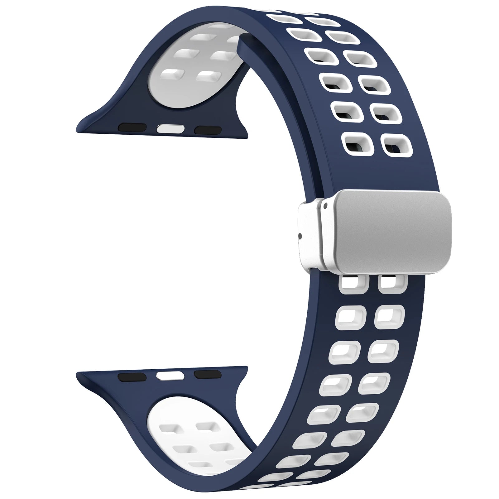 band For Apple Watch band 44mm 45mm 49mm 41mm 40mm 38mm Magnetic buckle Silicone band Apple Watch Series 7 5 3 6 SE 8 Ultra 2 9