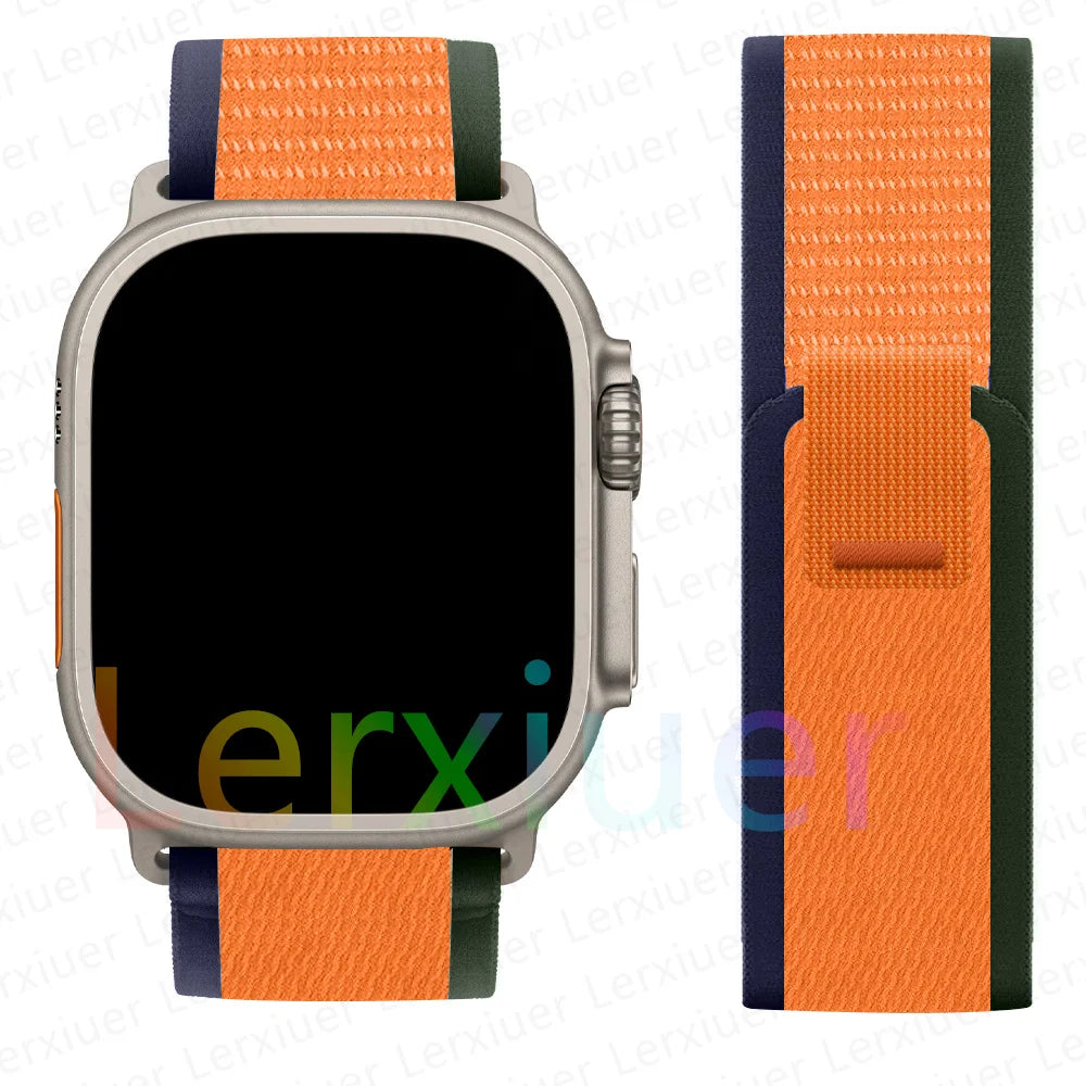 Trail loop band for Apple Watch Ultra 2 band 49mm 44mm 45mm 40mm 41mm 46mm 42mm 45mm 44mm band Apple Watch Series 10 SE 9 8 7 6 5