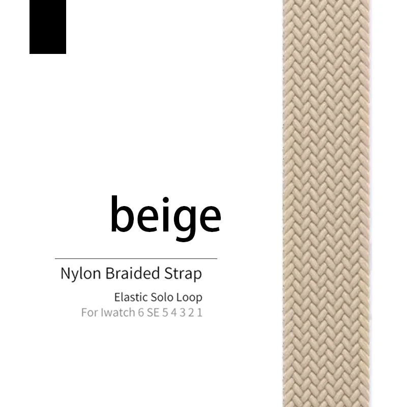 Elastic Solo Loop band For Apple Watch 44mm 40mm 45mm 41mm 46mm 42mm Ultra 49mm band for Apple Watch Series 10 9 8 7 SE 6 5 4 band