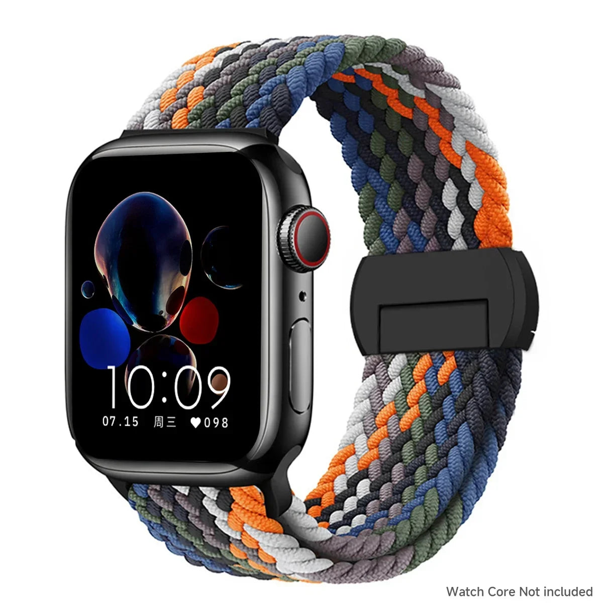 Braided band For Apple Watch band 44mm 40mm 45mm 49mm 41mm 38mm buckle band Apple Watch Series SE 10 9 8 7 6 Ultra 2 Magnetic Band