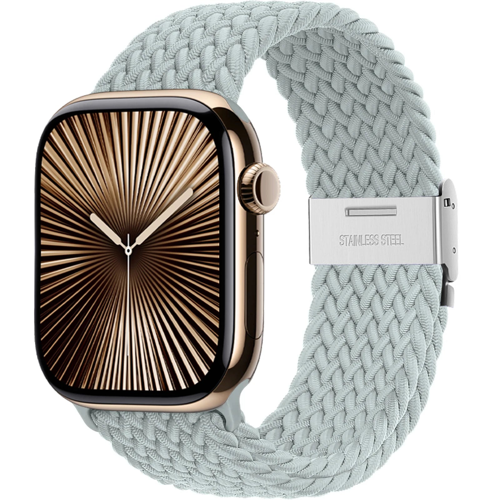 band For Apple Watch band 46mm 45mm 44mm 49mm 40mm 41mm 42mm Braided loop correa band Apple Watch Series 10 8 9 7 5 SE 6 4 Ultra