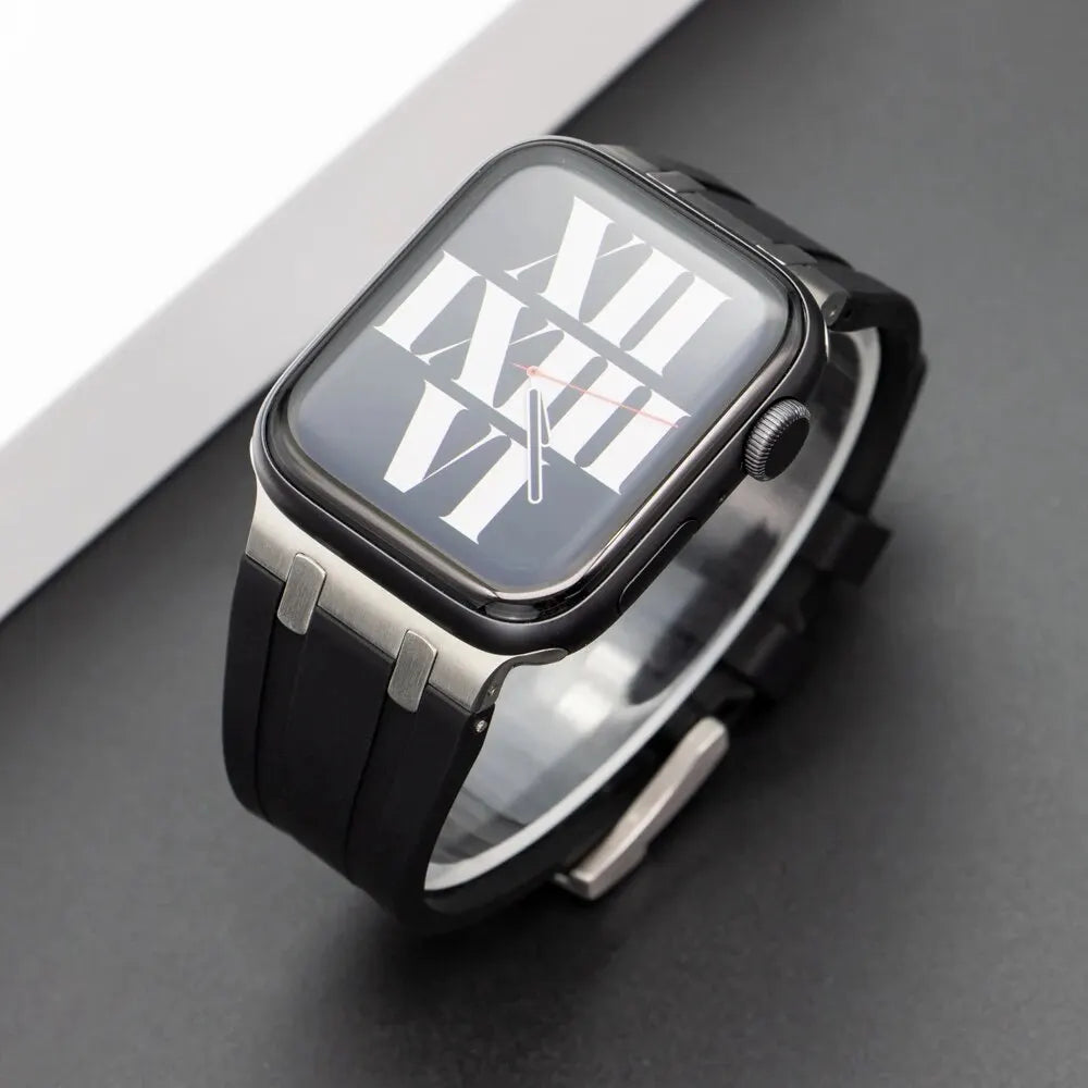 Silicone For Apple Watch Ultra 49mm sport Rubber band For Apple Watch 8 7 6 5 4 SE 42mm 44mm 45mm 41mm 40mm 38mm band