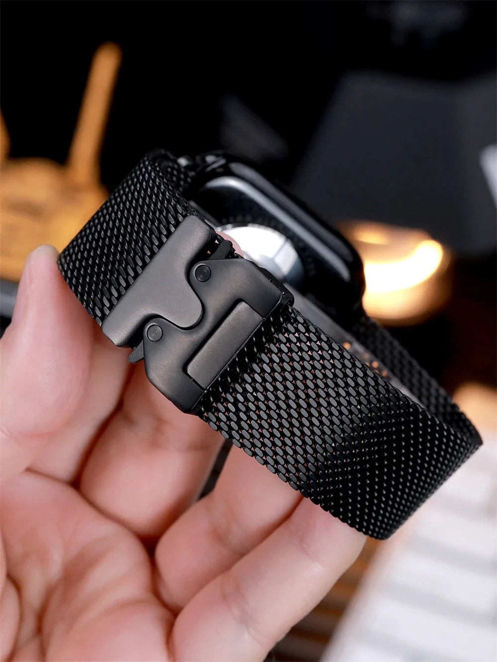 Titanium Milanese Loop For Apple Watch Ultra 2 49mm Series 10 9 8 7 6 5 4 SE 46mm 42mm 41mm 45mm 44mm 38mm 40mm band Accessories