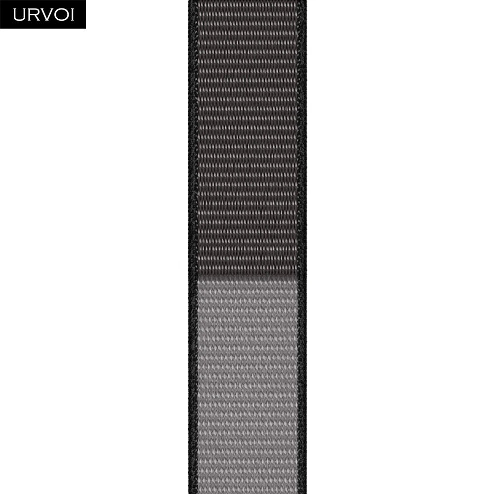 URVOI Sport Loop for Apple Watch Ultra 3 2 Series 11 10 9 8 SE3 Nylon loop for Apple Watch sport band 42mm 46mm breathabe hook fastener