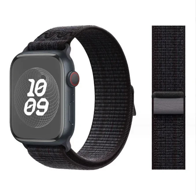 Sport Loop band for Apple Watch band Ultra 2 49mm 45mm 41mm 38mm 44mm Nylon band Apple Watch Series 10 9 8 7 6 5 4 SE 46mm 42mm