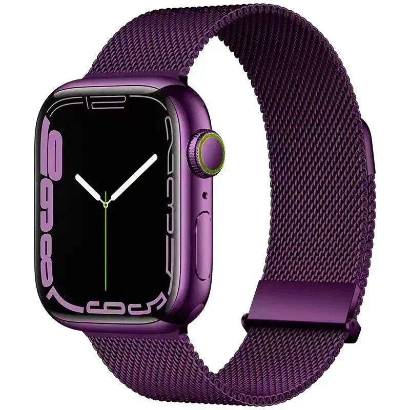 band For Apple Watch band 44mm 40mm 45mm 41mm 49mm 42mm 38mm correa milanese loop band Apple Watch Series 3 6 SE Ultra 2 7 8 9