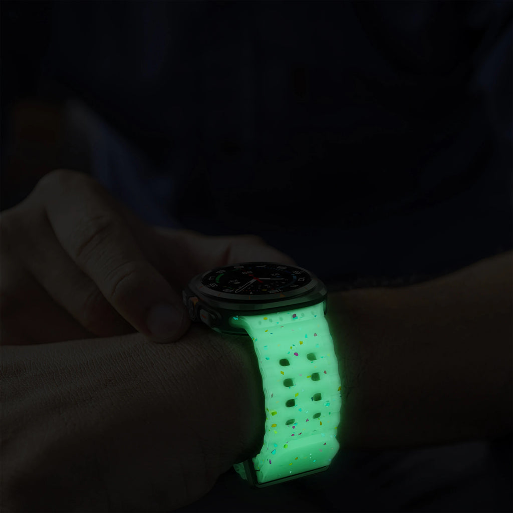 Silicone Breathable Strap For Samsung Galaxy Watch Ultra 47mm Marine Wristband Bracelet Galaxy Watch Ultra(2025) 47mm Watchband