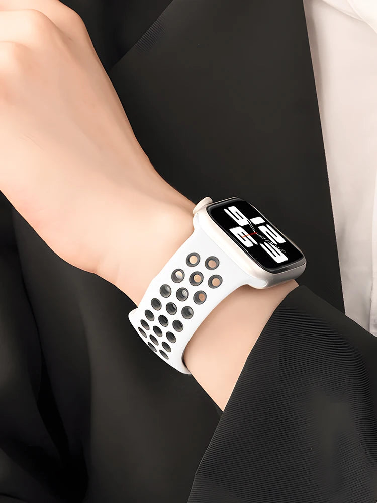 For Apple Watch 11 band S11 46mm 42mm 45mm 44mm 49mm 40mm 41mm Silicone band Sport band Apple Watch Series 10 8 7 6 5 9 SE Ultra3 2