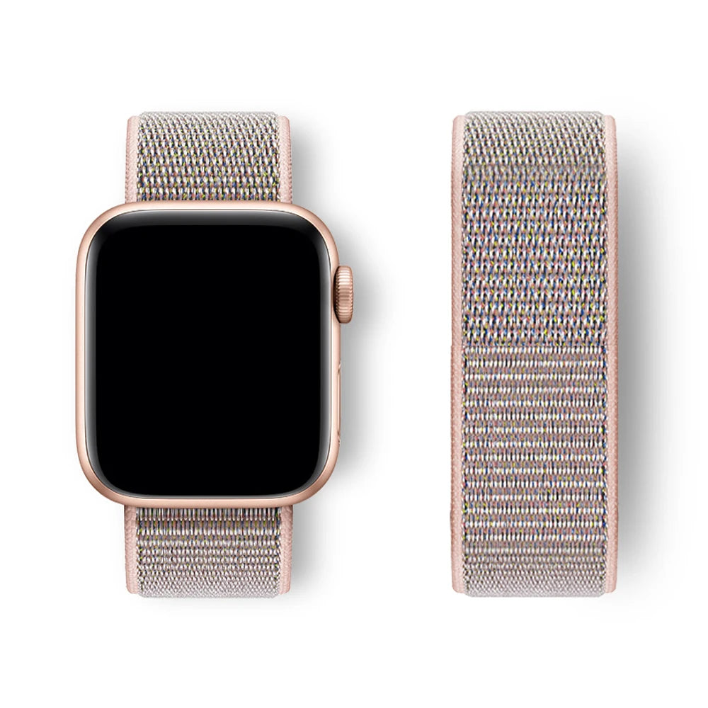 band For Apple Watch 11 band 10 8 9 7 6 5 SE Ultra 3 49mm 46mm Apple Watch 44mm 42mm 45mm 41mm 40mm Sport Loop band Correa wristband