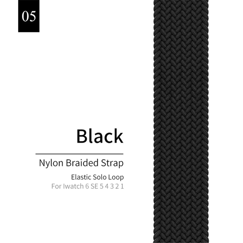 Elastic Solo Loop band For Apple Watch 44mm 40mm 45mm 41mm 46mm 42mm Ultra 49mm band for Apple Watch Series 10 9 8 7 SE 6 5 4 band