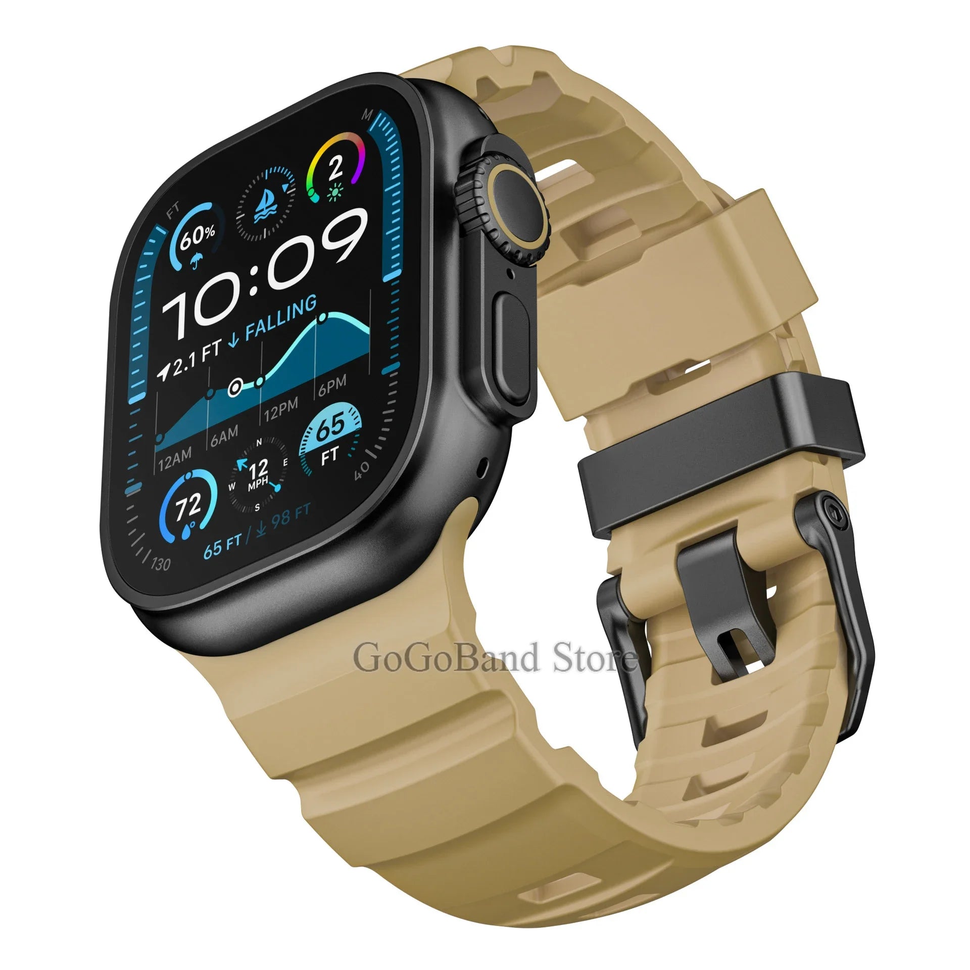 Fluorescence band for Apple Watch band 49mm 46mm 45mm 44mm 42mm Sport Silicone band For Apple Watch Ultra 2 Series 10 9 8 7 6 SE