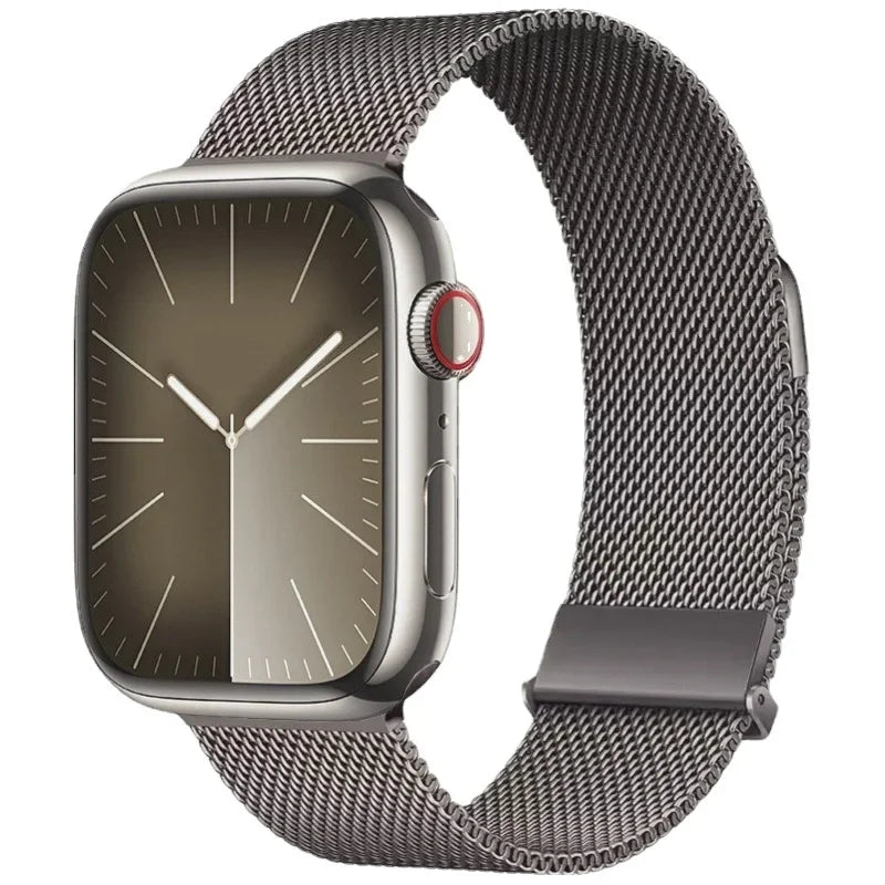 Metal Milanese band For Apple Watch Ultra 2 49mm 11 10 9 8 7 Magnetic band Apple Watch 6 5 SE 46mm 45mm 41mm 44mm 40mm 42mm