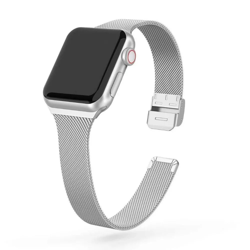 Milanese band for Apple Watch 44mm 40mm 45mm 41mm 46mm 42mm 38mm 49mm metal band Apple Watch Series 11 10 Ultra 9 8 7 6 5 SE3 band