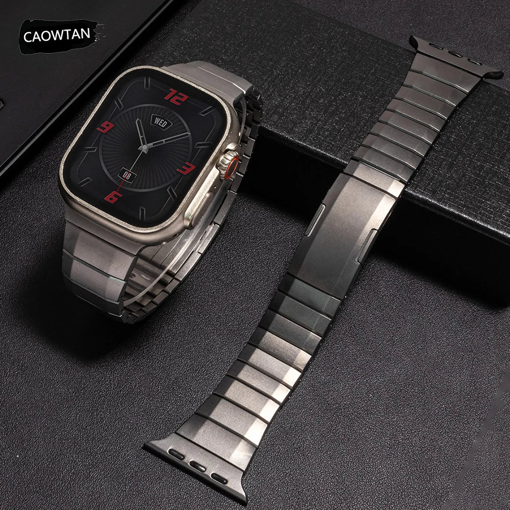 Stainless Steel band for Apple Watch Ultra 2 49mm 46mm 45mm 44mm 42mm 41mm 40mm 38mm Quick Fit band For Apple Watch 10 9 7 8 SE 6 5