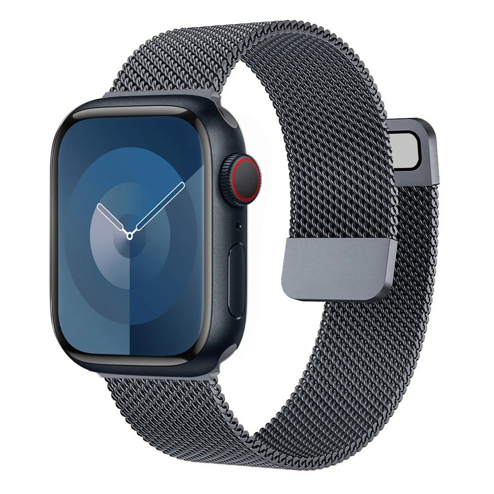 Milanese Loop band For Apple Watch band 44mm 40mm 45mm 49mm 41mm 42mm 38mm Correa band Apple Watch Series 3 4 5 6 SE 7 8 9 Ultra2