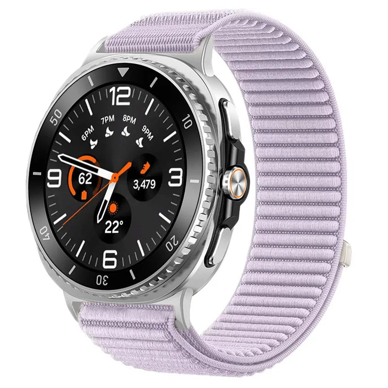 Nylon Loop Band for Samsung Galaxy Watch 8 Classic 46mm Official Original Bracelet Correa for Galaxy Watch 8 44 40mm Sport Strap