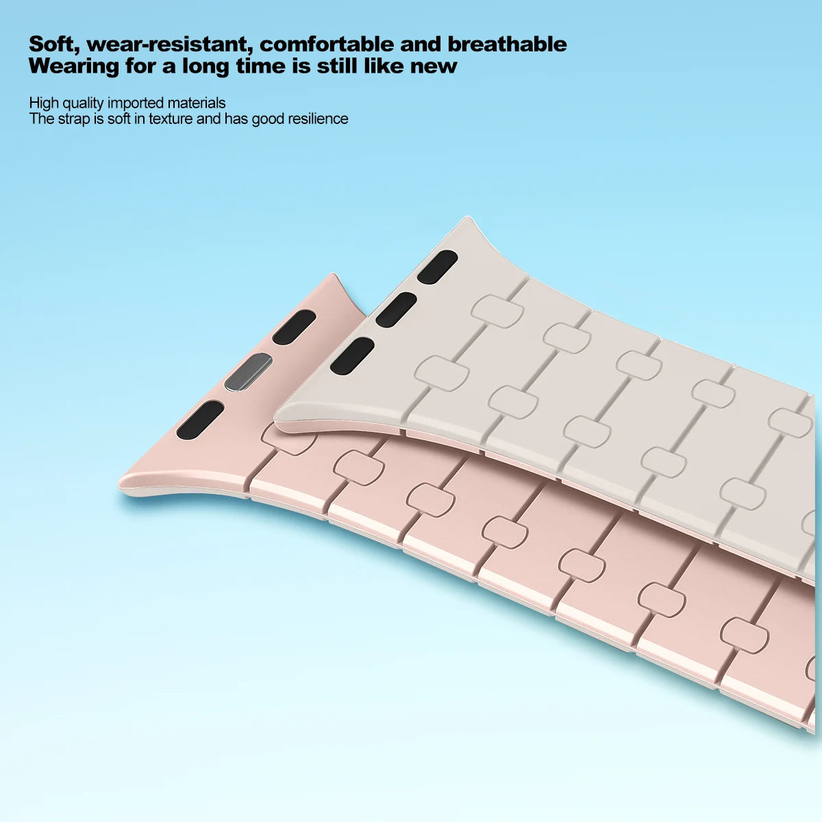 Magnetic Silicone band for Apple Watch Ultra 3 2 49mm 46mm 42mm 45mm 44mm sport band Apple Watch Series 11 10 9 8 7 6 SE 5 band