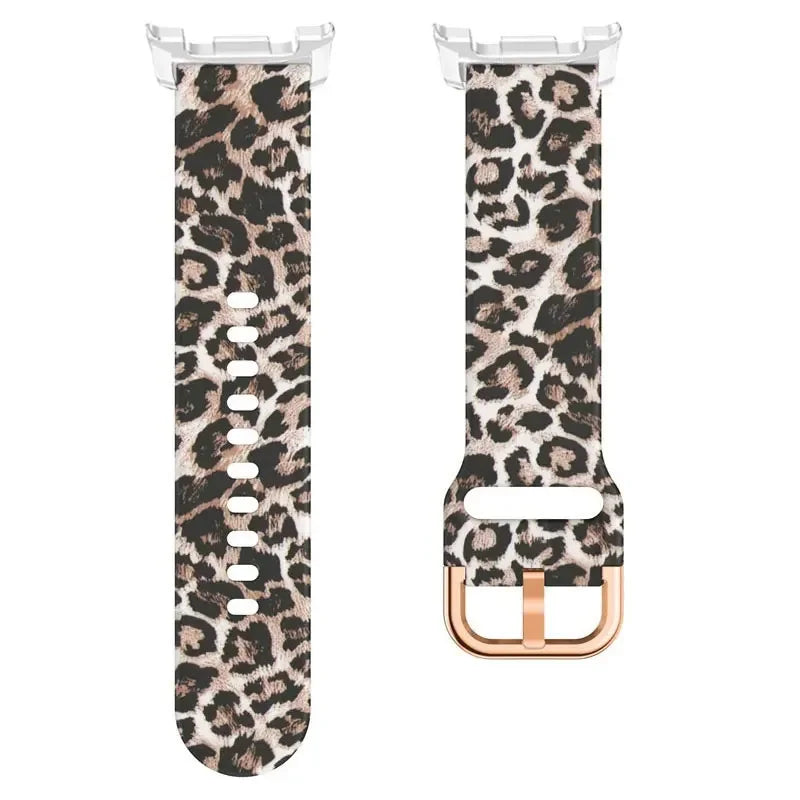 Printing Silicone Strap For Samsung Watch 8 Band Galaxy Watch 8 Classic Watchband Replacement No Gap Galaxy Watch 8 Correa