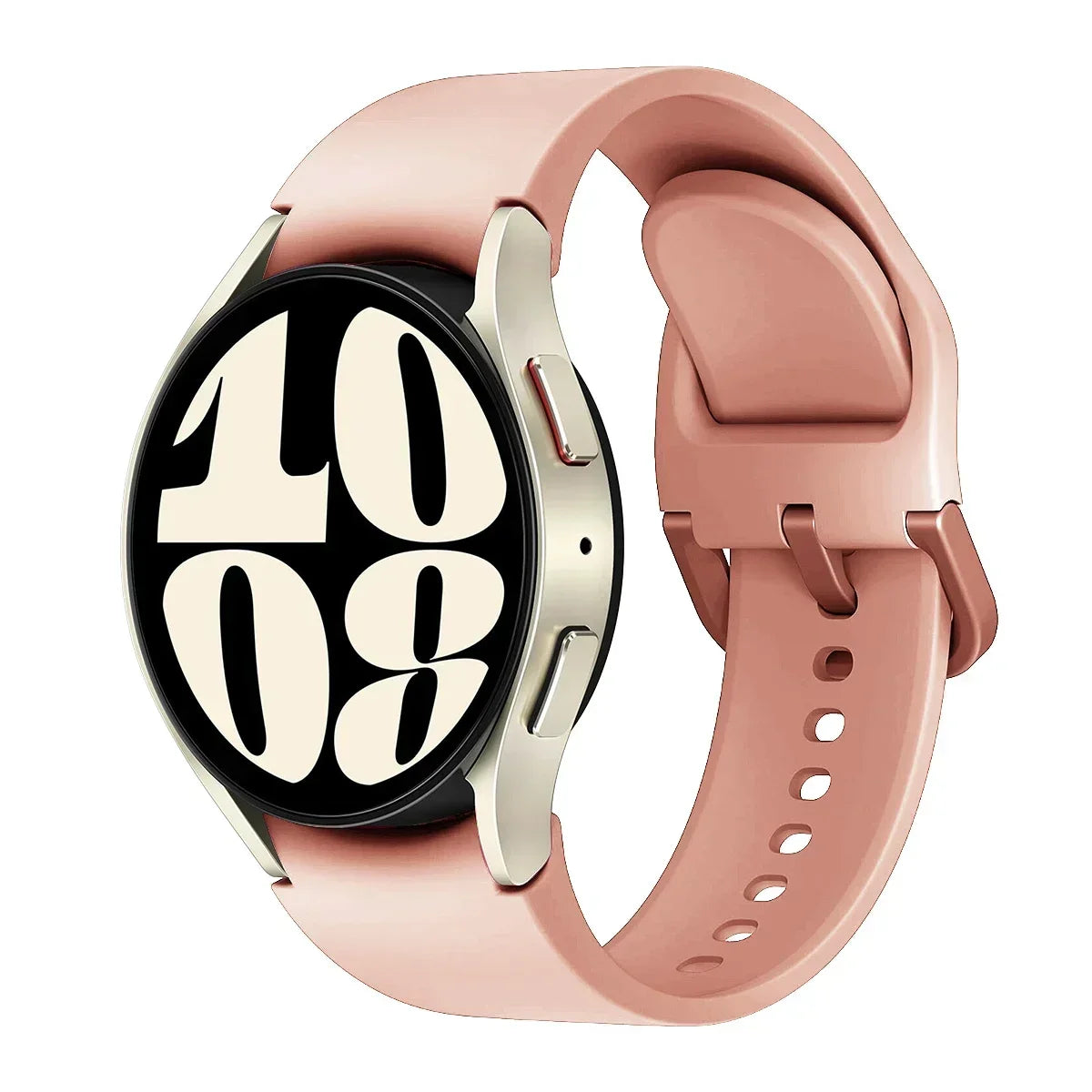 Silicone strap For Samsung Galaxy watch 6 4 Classic 47mm 43mm 46mm Curved original replacement band For Watch 7 6 5 4 40mm 44mm