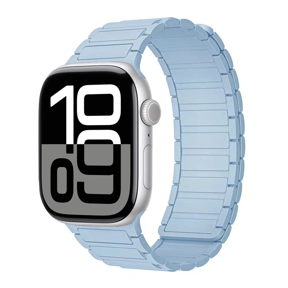 Magnetic Loop band for Apple Watch band 46mm 44mm 40mm 45mm 41mm 42mm Silicone band Apple Watch Series 11 10 9 8 7 6 SE Ultra 3