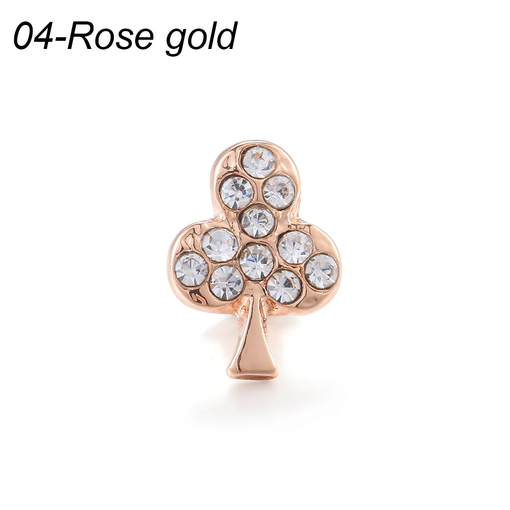 Jewelry Charms for Apple Watch band Series Ultra 9 8 7 6 5 4 SE band metal decoration for Samsung Galaxy watch 4 5 pro band