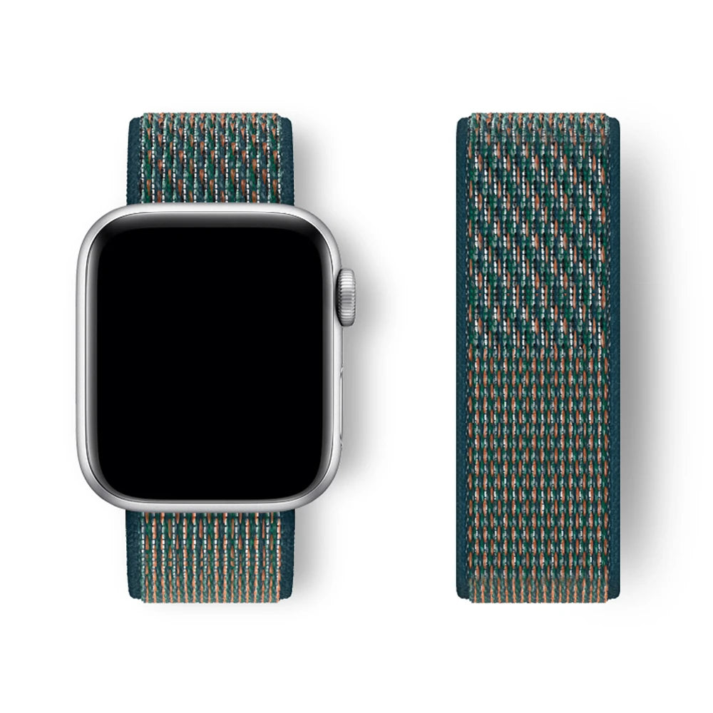 band For Apple Watch 11 band 10 8 9 7 6 5 SE Ultra 3 49mm 46mm Apple Watch 44mm 42mm 45mm 41mm 40mm Sport Loop band Correa wristband