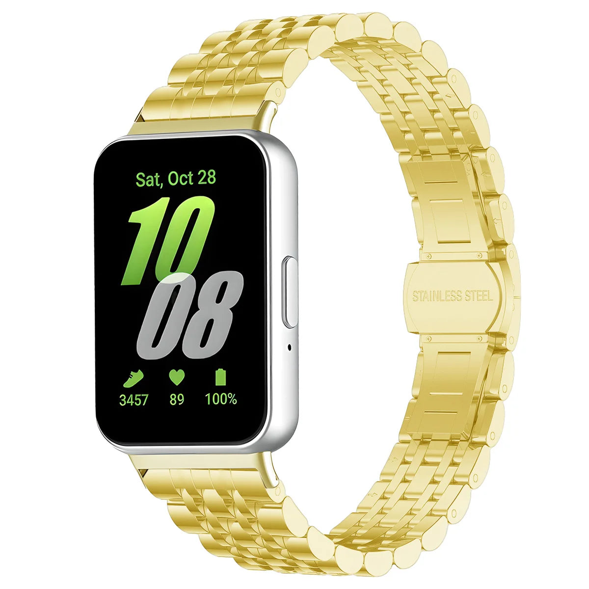 Metal Strap for Samsung Galaxy Watch Fit 3 Stainless Steel Bracelet Magnetic Milanese Loop Watchband for Galaxy Fit3 Accessories